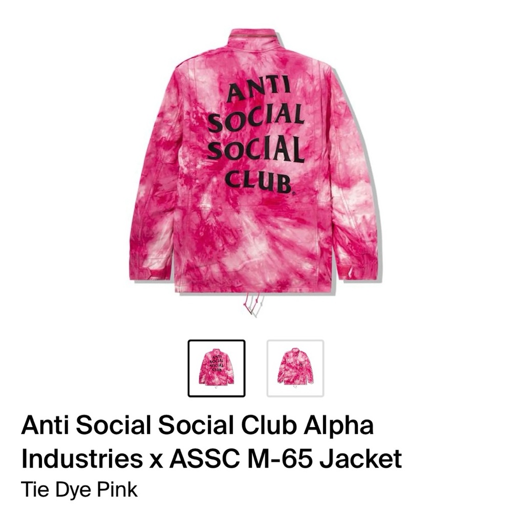 Anti Social Social Club x Alpha Industries M-65 Jacket